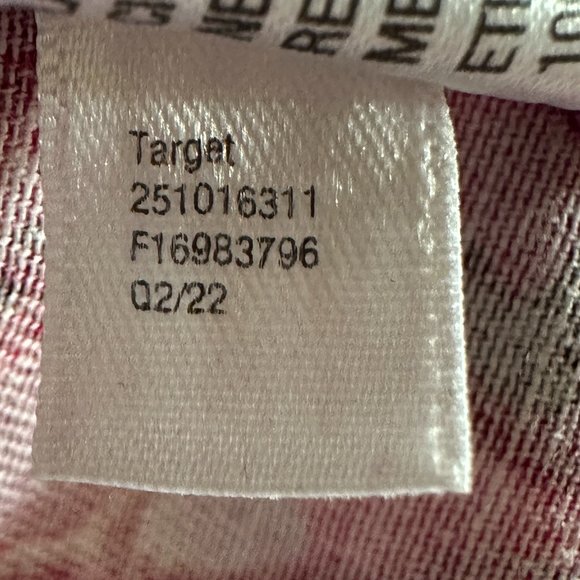 NWT 2022 Kika Vargas for Target Pink Floral Scallop Edge Mini Skirt Size 8 - Picture 10 of 10